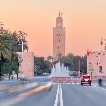 Authentic Moroccan Charm Apartment In Marrakech Terrace Marrakesh Bagian luar foto
