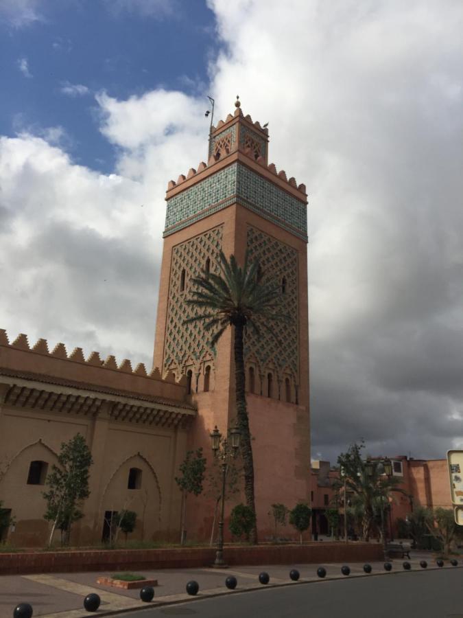 Authentic Moroccan Charm Apartment In Marrakech Terrace Marrakesh Bagian luar foto