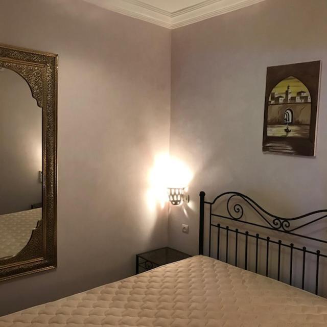 Authentic Moroccan Charm Apartment In Marrakech Terrace Marrakesh Bagian luar foto