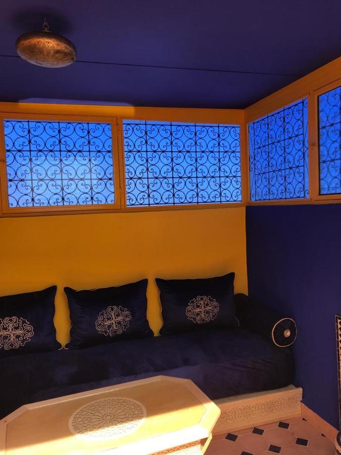 Authentic Moroccan Charm Apartment In Marrakech Terrace Marrakesh Bagian luar foto