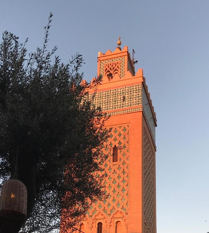 Authentic Moroccan Charm Apartment In Marrakech Terrace Marrakesh Bagian luar foto